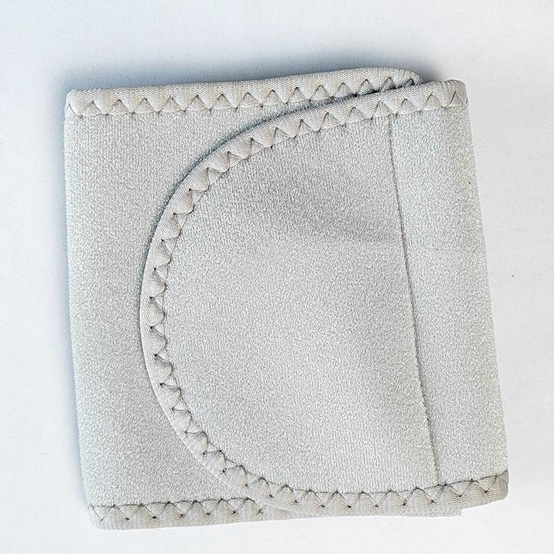 Upgraded Wireless Waist Massager – 5 Heating Levels, 3 Vibration Modes, Red Light Therapy, Lumbar Support, USB Rechargeable, Cordless (Grey/Blue)