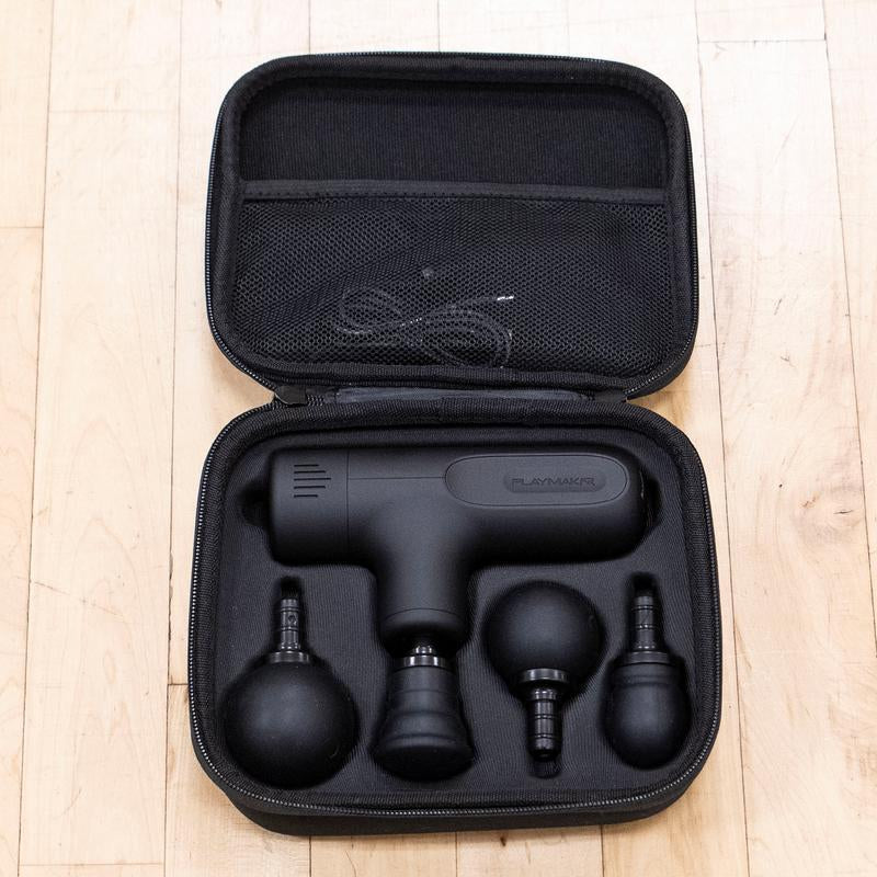 Playmakar MVP Mini Massage Gun with HeatTip & 8 Premium Attachments