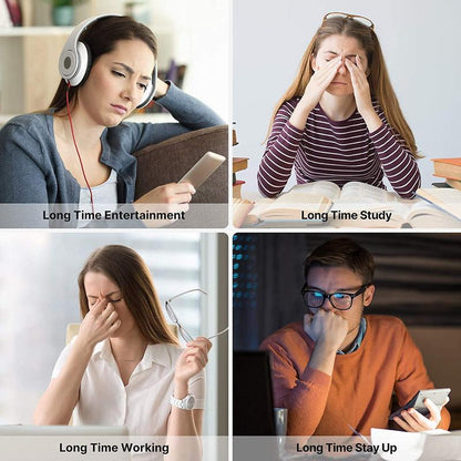 RENPHO Eyeris 1 Heated Eye Massager – Smart Eye Mask with Bluetooth & Daily Relaxation for Eye Strain Relief