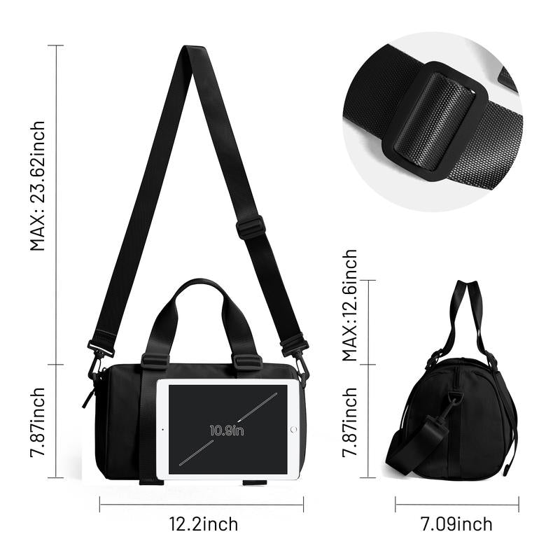 MEXS Small Gym Bag for Women, 11L Lightweight Duffle Bag for Travel, Workout, Fitness, Sport, Weekender Tote Carry on Dealsforyoudays