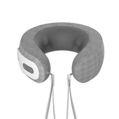 iNeck3 Pro Electric Neck Massager – Shiatsu Pillow with Heat, Deep Tissue Kneading & App Control, Portable & Lightweight for Travel, Home & Office Relaxation