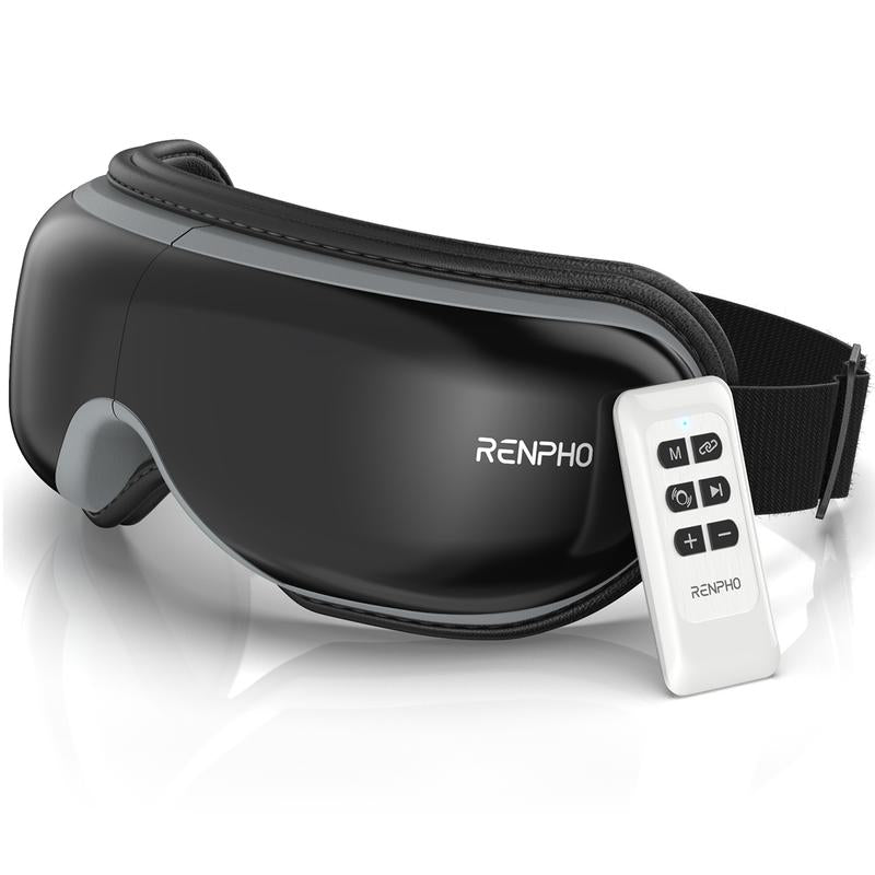 RENPHO Eyeris 1 Heated Eye Massager – Smart Eye Mask with Bluetooth & Daily Relaxation for Eye Strain Relief