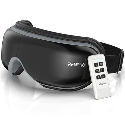 RENPHO Eyeris 1 Heated Eye Massager – Smart Eye Mask with Bluetooth & Daily Relaxation for Eye Strain Relief