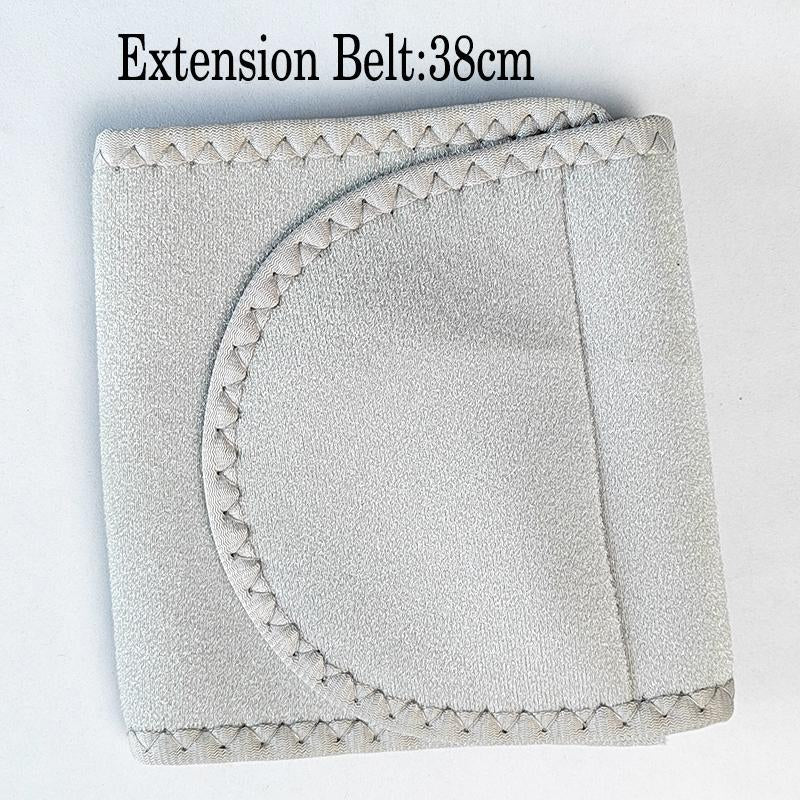 Upgraded Wireless Waist Massager – 5 Heating Levels, 3 Vibration Modes, Red Light Therapy, Lumbar Support, USB Rechargeable, Cordless (Grey/Blue)