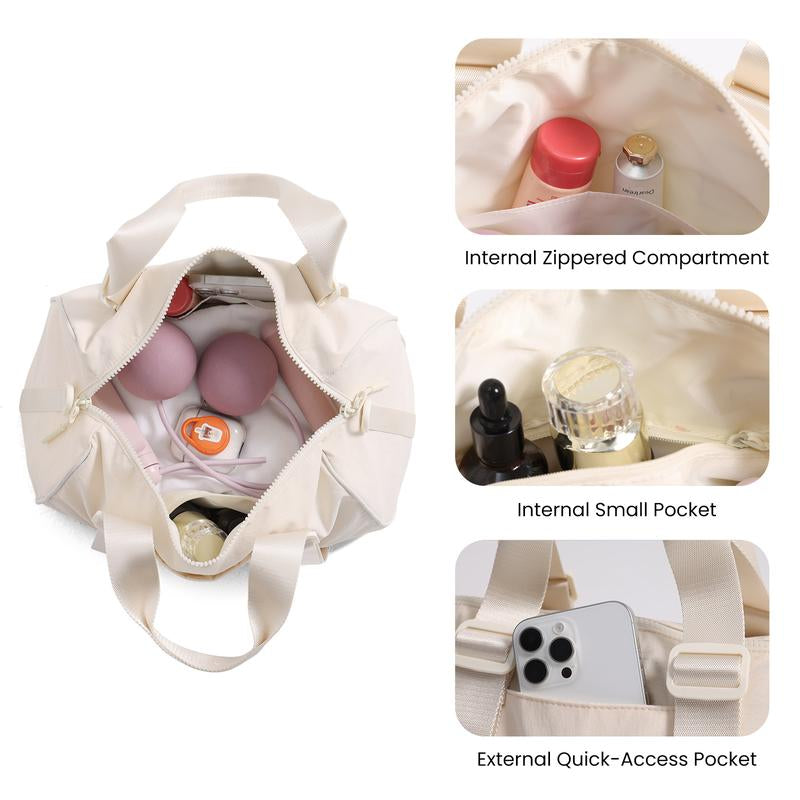 MEXS Small Gym Bag for Women, 11L Lightweight Duffle Bag for Travel, Workout, Fitness, Sport, Weekender Tote Carry on Dealsforyoudays